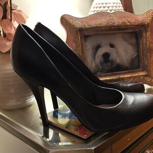 Vince Camuto Black Heels Stiletto Pumps